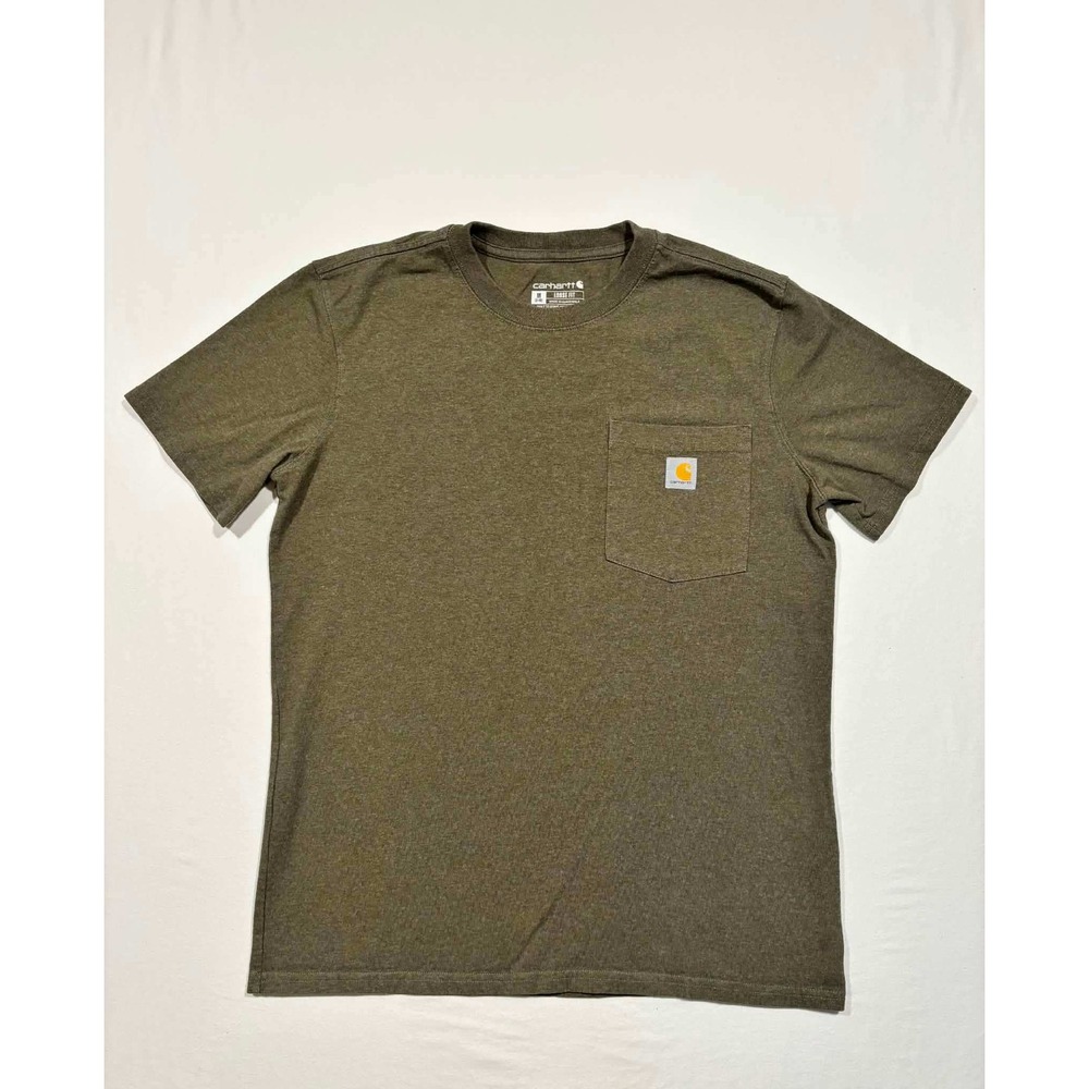 Carhartt Olive Green Pocket Short Sleeve Tee